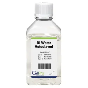 Deionized (DI) Water, Autoclaved, Molecular Biology Grade